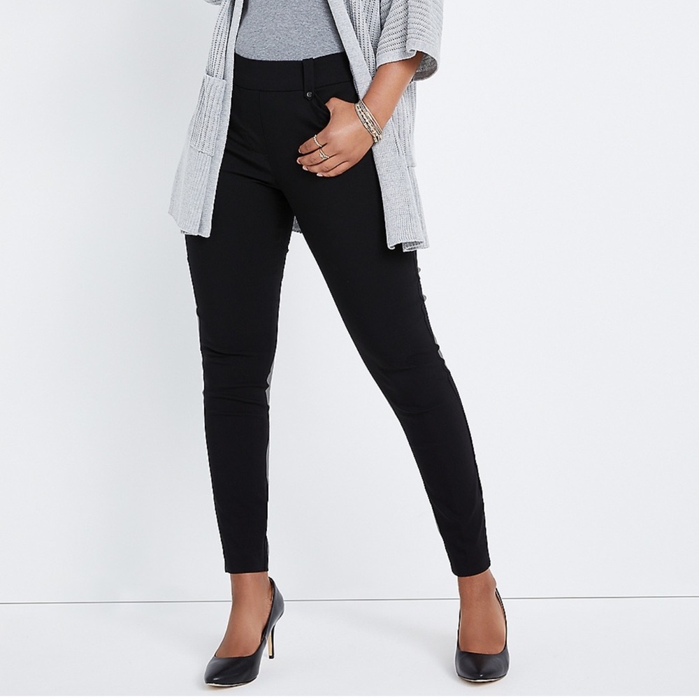Maurices pull-on bengaline skinny pants, size large